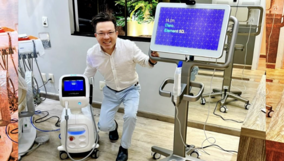 Adyt Palacios odontólogo hispano que está en la cima de la tecnología odontológica en Paraguay